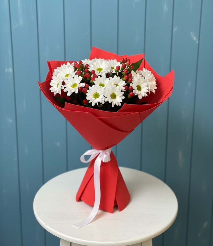 Букет цветов из: Хризантемы в Тогучине