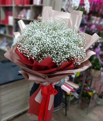 Букет цветов из: Гипсофила в Тогучине