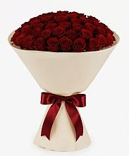 Букет 101 Бордовая роза Блэк Бакарра в Тогучине