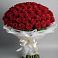 Букет 101 Красная роза Блэк Мэджик в Тогучине