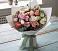 Букет цветов из: Розы, Лизиантусы и Гвоздики в Тогучине