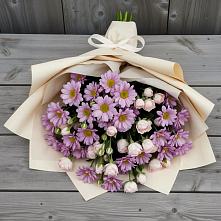 Букет цветов из:  Розы и Хризантемы #REPLACE_PRED# Тогучине