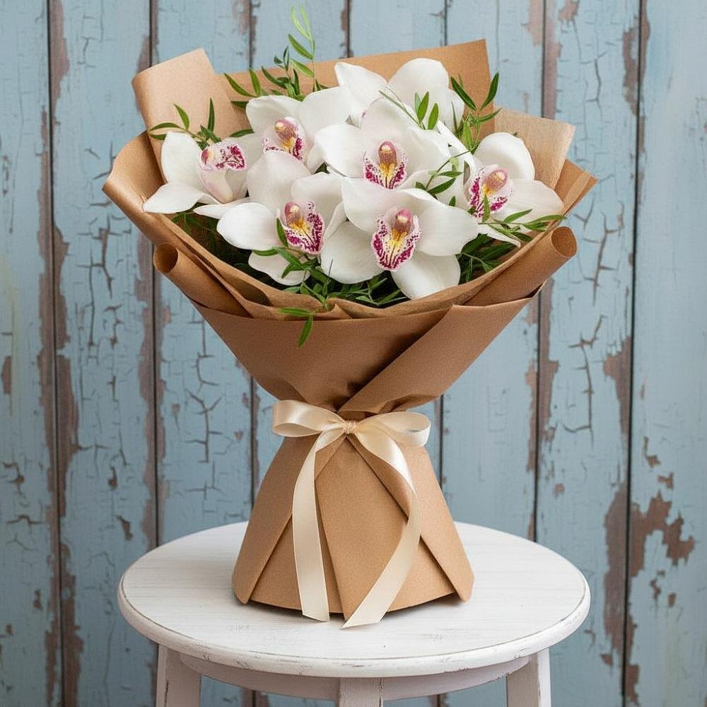 Букет цветов из: Орхидеи и Розы в Тогучине
