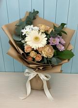 Букет цветов из:  Герберы и Хризантемы в Тогучине
