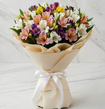 Букет цветов из:  Альстромерии в Тогучине