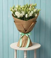 Букет цветов из:  Лизиантусы в Тогучине