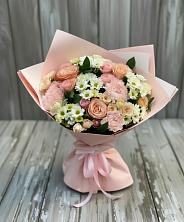 Букет нежные объятья