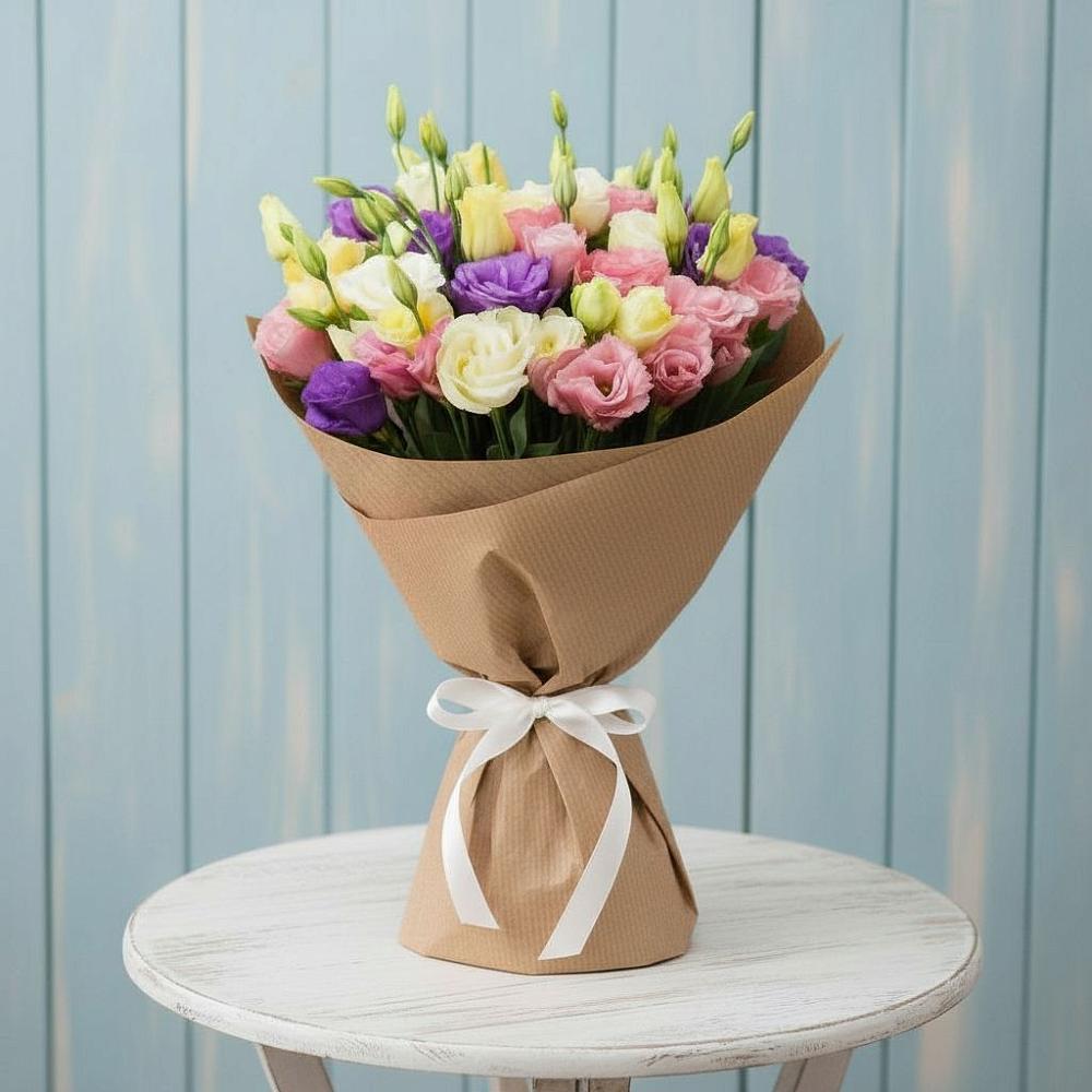 Букет цветов из: Лизиантусы в Тогучине