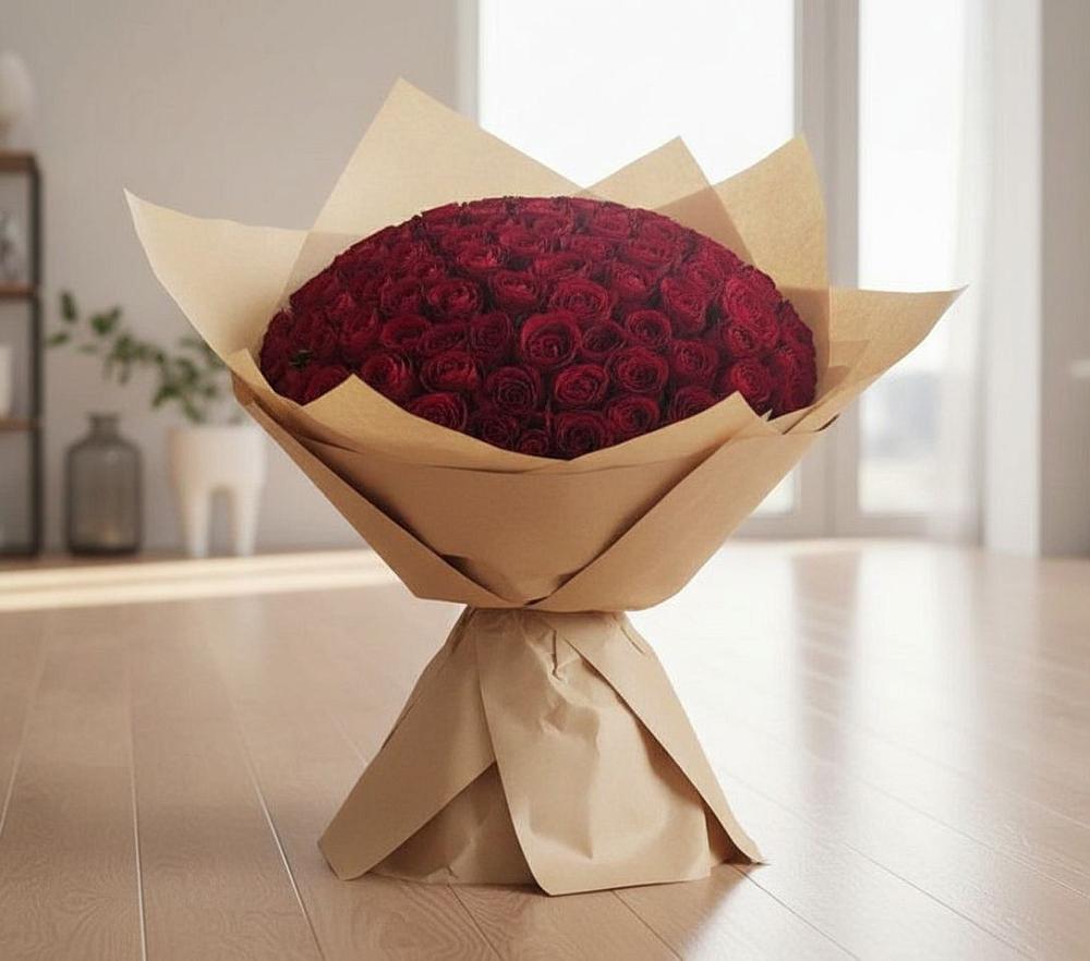 Букет 101 Красная роза в Тогучине