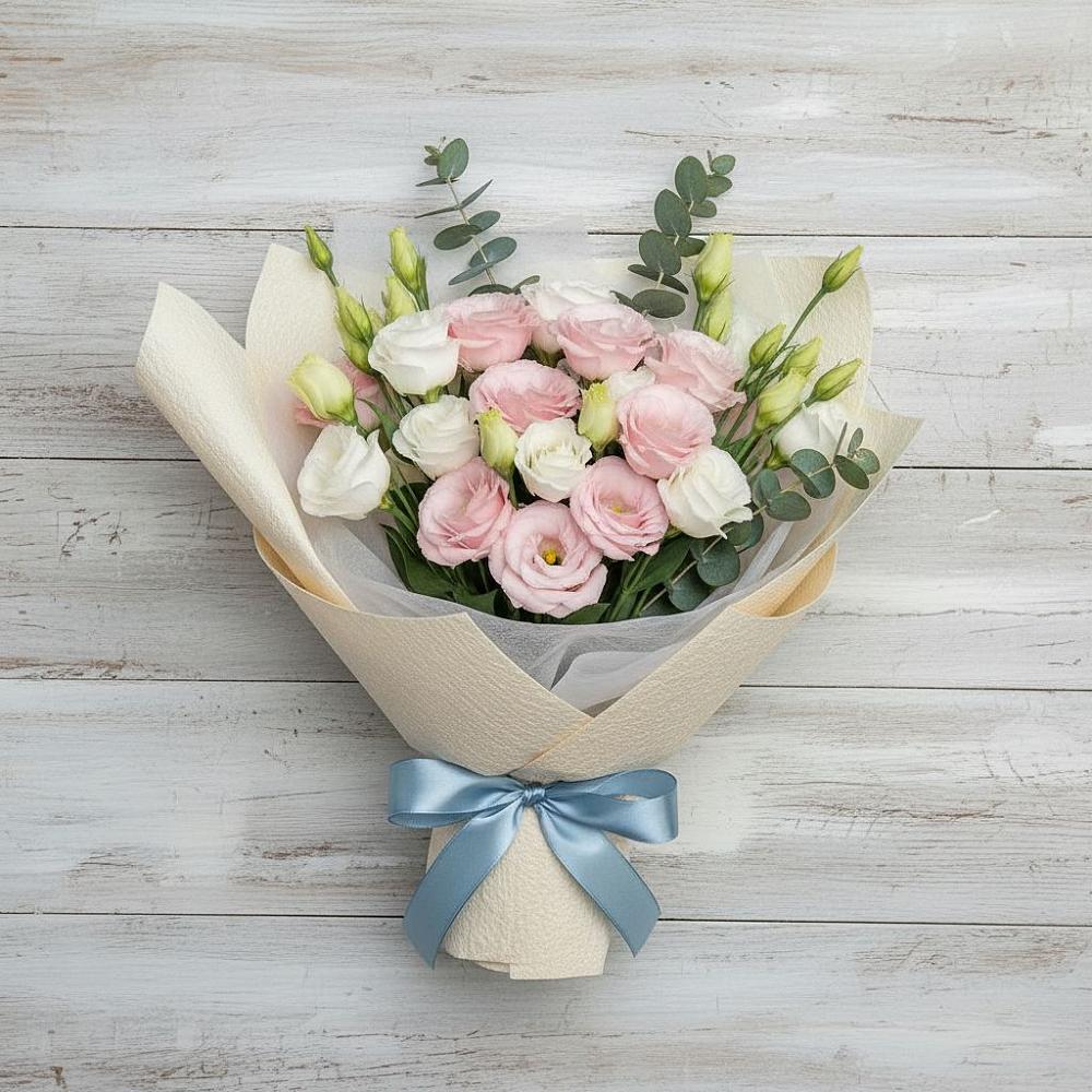 Букет цветов из: Лизиантусы в Тогучине